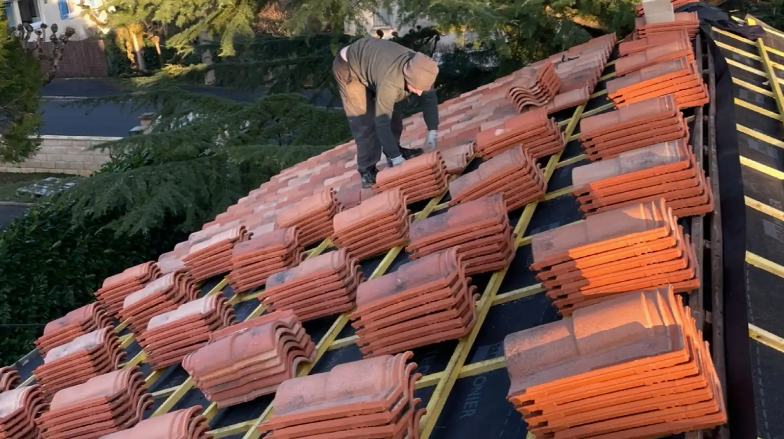 Rénovation de toiture réalisée par notre équipe à Poitiers